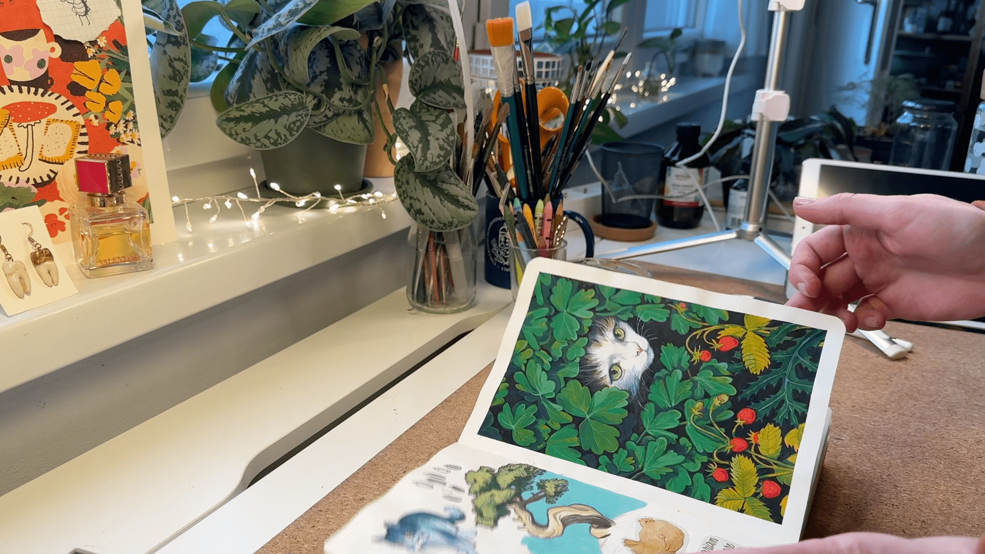 Studio Ghibli Inspired Paintings Fyriee Studio